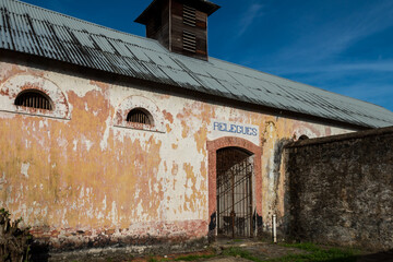 Centre de la Rel&eacute;gation &agrave; Saint-Laurent du Maroni,bagne  de Cayenne en Guyane