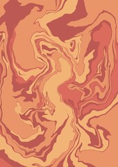 Orange texture, marbré, abstrait