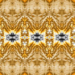 3d effect - abstract geometric fractal pattern