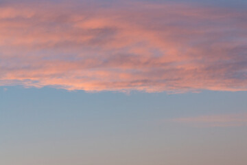 Obraz premium Pink Clouds at Sunset