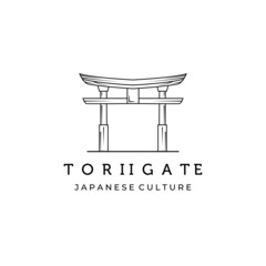 toriigate logo vector illustration