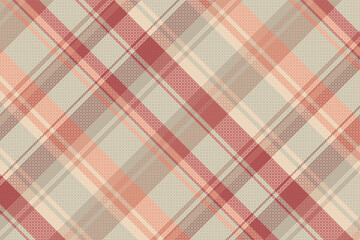 Seamless tartan plaid pattern background with vintage color.