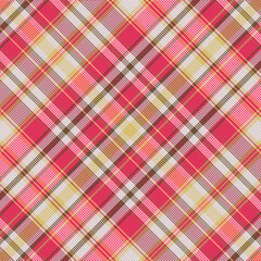 Seamless tartan plaid pattern background with vintage color.