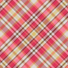 Seamless tartan plaid pattern background with vintage color.