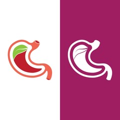 Fototapeta premium stomach care icon design concept
