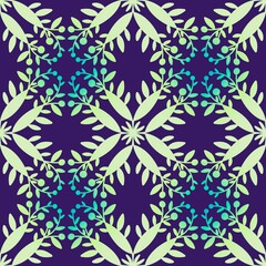 Simple floral seamless pattern with flowers for fabrics and cards and linens and kids and wrapping paper