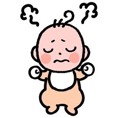 熱がでた赤ちゃん