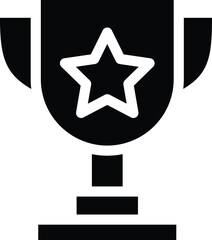 Trophy Vector Icon Design Illustration