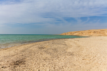 beach and sea