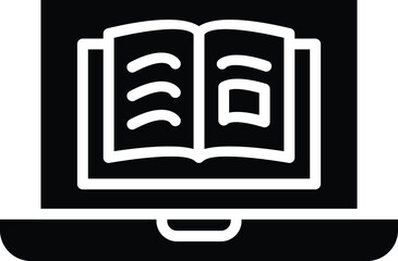 E-learning Vector Icon Design Illustration