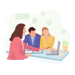 Negotiation in office