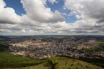 Poços de Caldas, Minas Gerais, Brasil: Vista panorâmica da cidade de Poços de Caldas