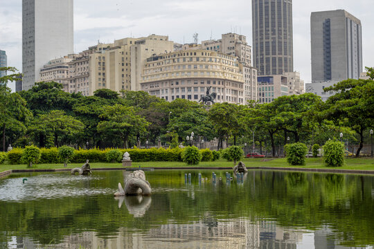 Rio de Janeiro Downtown view - pra&ccedil;a paris, Rio de Janeiro 02-11-2022