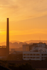 São Paulo, São Paulo, Brasil: Amanhecer na capital do estado de SP