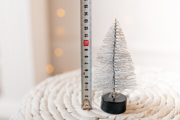 Deko Objekt Glitzer Baum