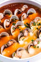 Obraz premium Seafood dishes that Chinese people like to eat
