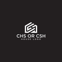 CHS OR CSH HOUSE LOGO DESIGN