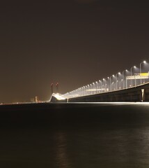 Jambatan pulau pinang or penang bridge at night