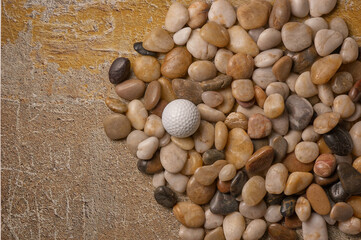 Golf ball out of bounds