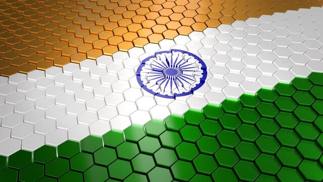 India hi-tech flag
