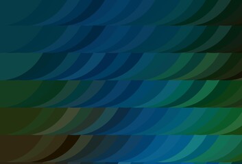 Dark Blue, Green vector texture with abstract forms.