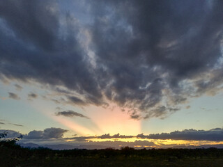 atardecer