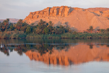 Nil bei Sonnenaufgang, Ägypten