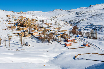 Sivrihisar Village view in Aksaray Province of Turkey