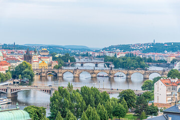 Fototapeta na wymiar Prague city view