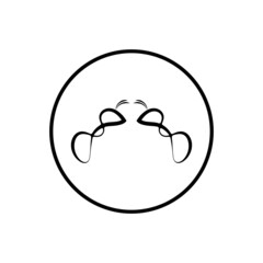 Ant vector illustration design and icon