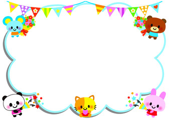 フレーム,誕生日,バレンタイン,動物,幼稚園,保育園,子供,誕生会,イラスト,保育,春,入園式,クリスマス,お祝い,どうぶつ,おめでとう,かわいい,園児,小学校,小学生,ねこ,ウサギ,ネコ,ハート,ハッピーバースデー,ねずみ,楽しい,音楽,ぞう,パーティー,音符,学校,4月,3月,卒園,３月,４月,入園,卒園式,キャラクター,りす,パンダ,うさぎ,くま,花,クマ,メッセージ,ネズミ,クラッカー,花