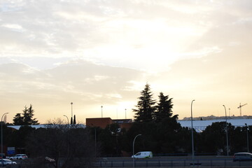 atardecer horizonte