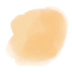 Abstract watercolor spot on a white background
