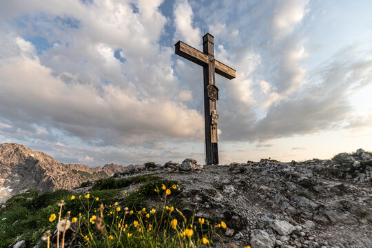 Gipfelkreuz Rotspitze