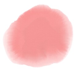 Abstract watercolor spot on a white background