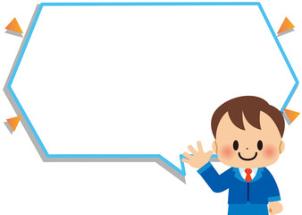 フレーム,吹き出し,子供,挨拶,年賀状,正月,お正月,１月,1月,新春,元旦,賀正,謹賀新年,祝い,正装,イラスト,七五三,幼稚園,保育園,小学生,小学校,園児,幼児,保育所,保育,学校,１１月,男の子,７歳,５歳,３歳,鳥居,行事,全身,かわいい,お参り,人物,三歳,五歳,七歳,イベント,記念写真,可愛い,お祝い,メッセージ,看板,お知らせ,ネクタイ,ジャケット