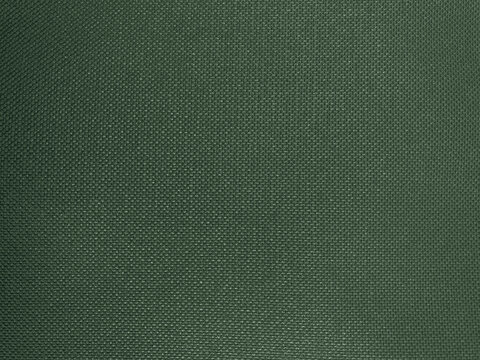 Background with fabric texture in dark green color
