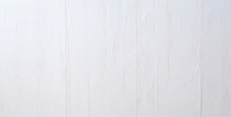 White panoramic wooden background with spots and scratches