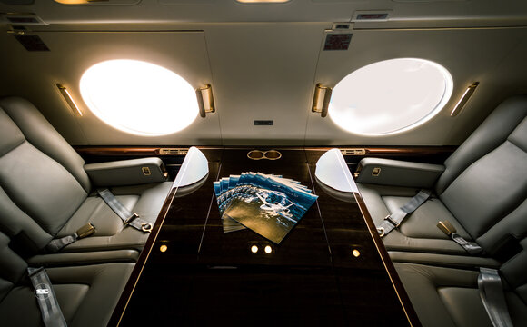 Corporate jet Cabin