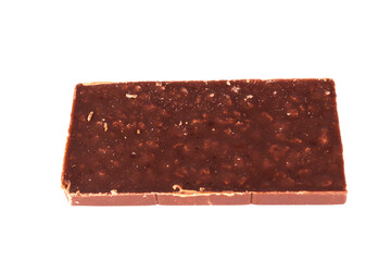 chocolate isolated on white background