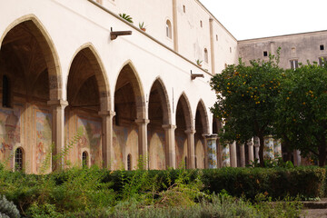 Obraz premium Basilique Santa Chiara de Naples