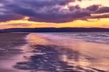 Obraz premium sunset on the beach