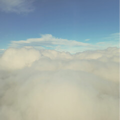 Horizonte del cielo colores mate