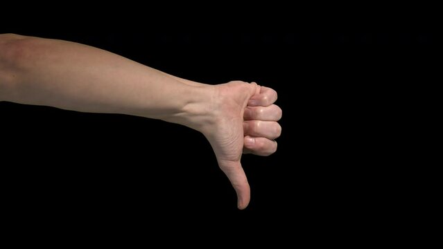From Thumbs Up To Thumbs Down (inside arm)