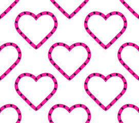 pattern with hearts