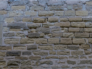 Sandsteinmauer