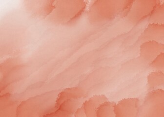 Fototapeta premium Abstract coral soft flowing gradient background watercolor style