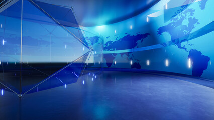 World Map Background. 3d rendering