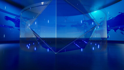 Naklejka premium World Map Background. 3d rendering