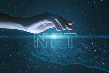 The concept of human interaction with the technologies of the virtual world to achieve material and moral well-being. NFT Art Bidding and Copyright Acceptance